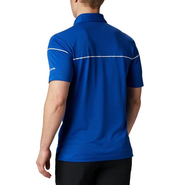 Columbia Omni-Wick Polo Azul For Men's NZ86052 New Zealand